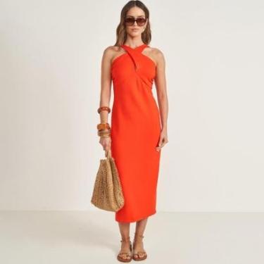 Imagem de Vestido Mid Colcci Cross Feminino-Feminino