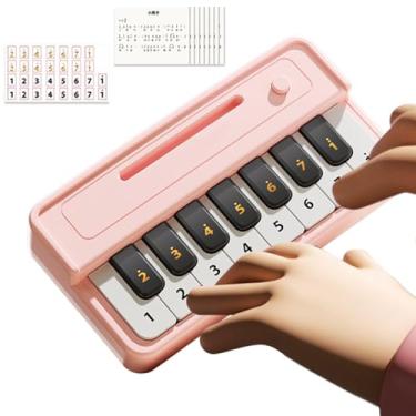 Imagem de Teclado Infantil,Instrumento Musical Educacional Portátil,Teclado Elétrico Infantil, Instrumentos Musicais para Crianças | para Interior Exterior Viagem e Jardim de