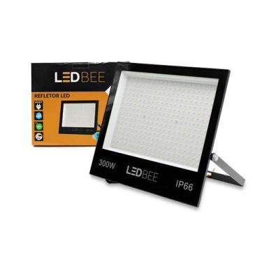 Imagem de Refletor LED 300W 24000 Lúmens IP66 Luz Branca 6500K LEDBEE