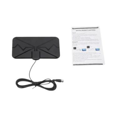 Imagem de Antena Digital De TV 8K HD 5000 Milhas Interna 25DB UHF VHF 4K 1080P R