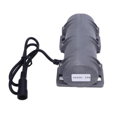 Imagem de Garosa Motor de Vibração 3650 DC 3800RPM Vibração Excêntrica Dupla Com Adaptador de Velocidade Ajustável para Massagear Cama, Cadeira, Instrumentos, Dispositivo de Vibração (12V)