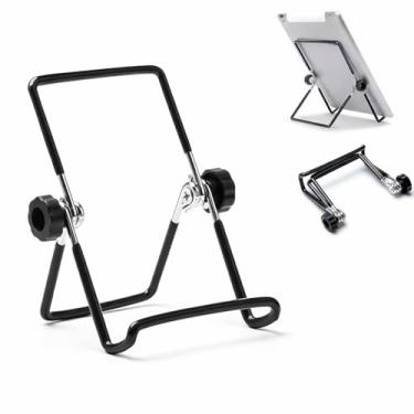 Imagem de Mizi Suporte ajustável para tablet – suporte de mesa antiderrapante dobrável para tablets de 9 a 12,9 polegadas, iPad, Samsung Galaxy Tab, Kindle Fire e mais – suporte de exibição multiângulo para