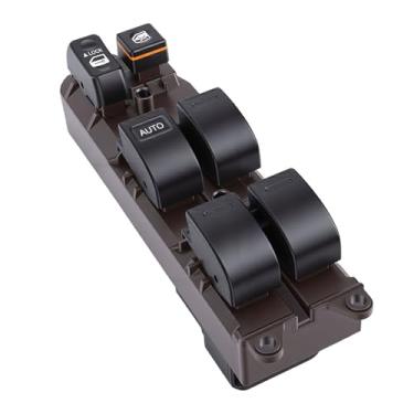 Imagem de Acouto Interruptor Mestre da Janela Elétrica Lado Esquerdo Preto ABS 14 Pinos para 1.8L 2003 2008, Com Instalação do Tipo Fivela de Pino Substituir OEM 84820 12491