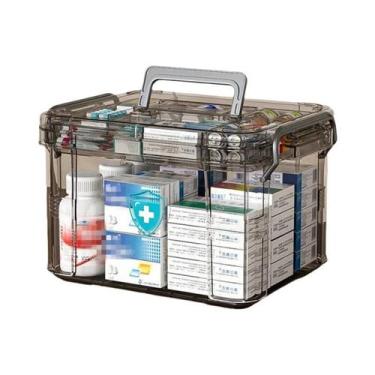 Imagem de Kit Médico Portátil De Grande Capacidade Para Uso Doméstico, Caixa De 