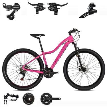Imagem de Bicicleta Feminina Mtb Aro 29 Aluminio Absolute Hera 24v SHIMANO Disco Mecanico Cubo K7-Feminino