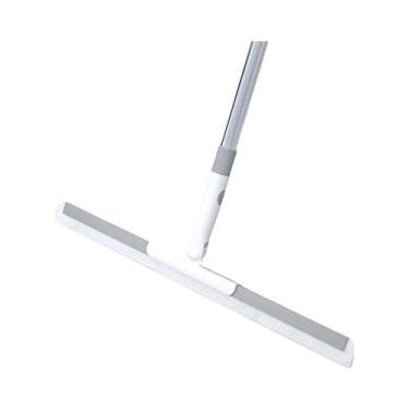 Imagem de Rodo De Chão Telescópico De Aço Inoxidável Tamanho Duplo Com Raspador 