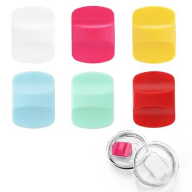 Imagem de 6 peças de substituição deslizante magnético de tampa, slide magnético compatível com tampas YETI 283 g, 473 ml, 590 ml, 737 g, 850 g (06)