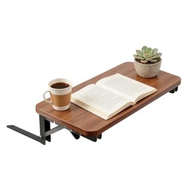 Imagem de Prateleira De Cabeceira Para Cama - Bandeja Organizadora Antiderrapante De Mesa De Cabeceira - Bandeja Flutuante De Escrivaninha Para Cama,Para Quarto Casa Apartamento E Restaurante