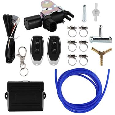 Imagem de Vroomoto Kit de controle de sistema de escape profissional, para carro, kit de controlador de válvula de corte de escape sem fio com vácuo para controle remoto, ampla gama de aplicações