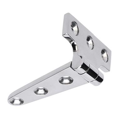 Imagem de Aoresac Dobradiça Em T de Aço Inoxidável 316 para Portas de Armário Suspensas, Portões Jardim, Portas Externas Galpão, Caixas Madeira, Com Opções 3 Tamanhos, à Prova (S)