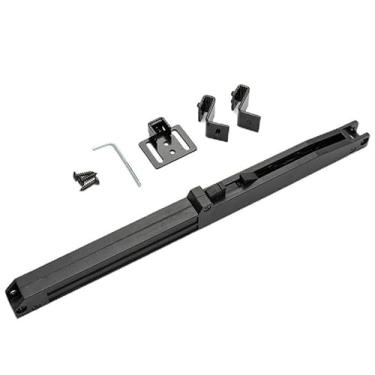 Imagem de 2 x Mecanismo de fechamento macio adequado para amortecedor de porta de celeiro deslizante kit de trilho durável