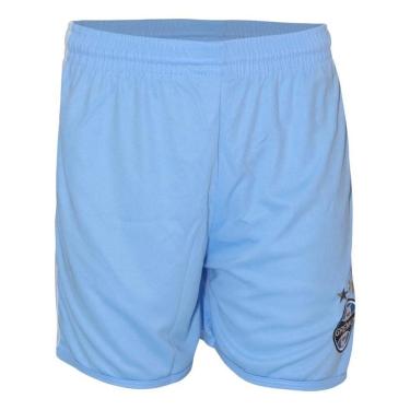 Imagem de Calção Futebol Grêmio Licenciado Celeste Infantil-Masculino