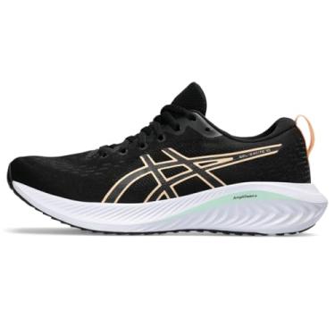 Imagem de ASICS Tênis de corrida feminino Gel-Excite 10, Preto/Apricot Crush, 39