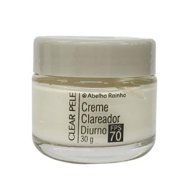 Imagem de Creme Facial Clareador Diurno FPS 70 Clear Pele Abelha Rainha 30g