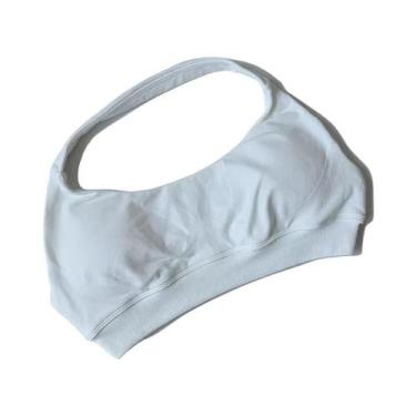 Imagem de Sutiã Esportivo Feminino De Alto Suporte, Sem Costura, Halter, Com Efe