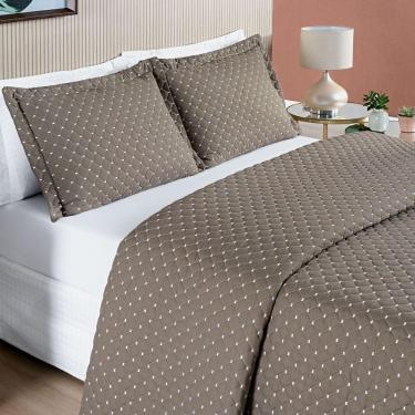 Imagem de Cobre Leito 200 Fios Queen Ravena 03 Peças - Camafeu