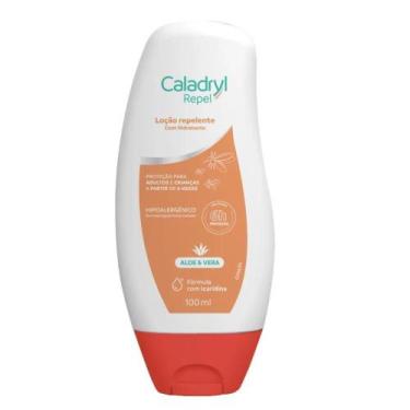 Imagem de Repelente Com Hidratante Caladryl Repel Icaridina 100ml