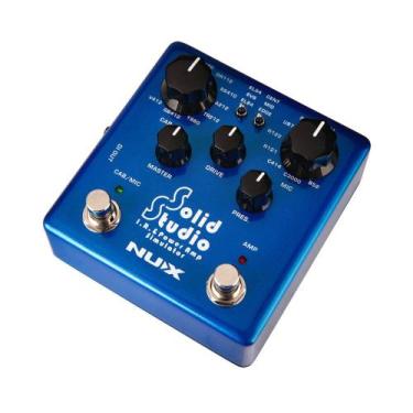 Imagem de Pedal Solid Studio NUX NSS-5 Simulador de Amplificador Gabinete e Micr