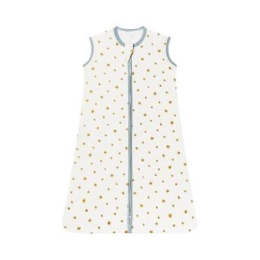 Imagem de Saco De Dormir De Algodão Para Bebês, Colete Anti-Susto Para Recém-Nas