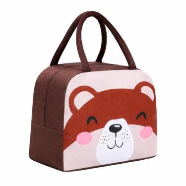 Imagem de Bolsa Térmica Infantil para Lancheira Escolar com Isolamento e Estrutu