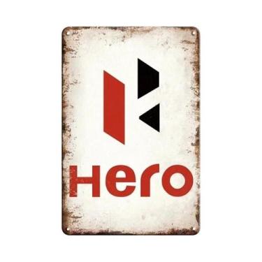 Imagem de Placa De Metal Retrô Vintage Da Marca Stihl Para Decoração De Parede E