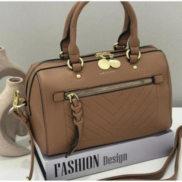 Imagem de Bolsa la celicia by lace lore pratica e moderna, Caqui