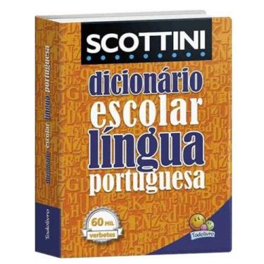 Imagem de Scottini Dicionario (60 Milvb): Lingua Portuguesa - Todo Livro