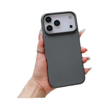Imagem de Capa De Silicone Fosca Candy Para iPhone 17 16 16E 15 pro Max, Anticho