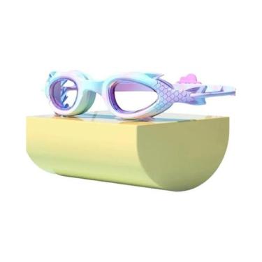 Imagem de Conjunto De Óculos De Natação À Prova d'Água E Touca De Silicone Para 