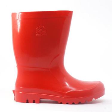 Imagem de Bota toda Vida Infantil Vermelha Alpargatas Galocha - Sete Léguas, 31