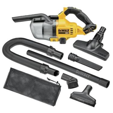 Imagem de DEWALT Aspirador de 20 V, aspirador portátil sem fio, HEPA, bateria não incluída (DCV501HB)