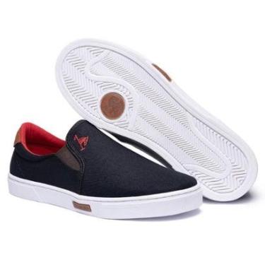 Imagem de Tênis Iate Masculino Slip On Elástico Conforto Polo Joy-Masculino