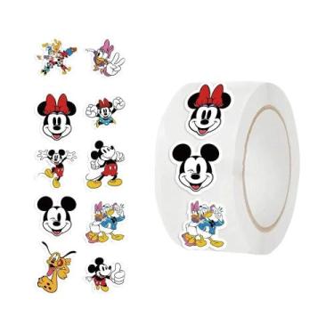 Imagem de Adesivos De PVC Mickey Mouse E Pato Donald 500pcs, Decalques DIY Para 