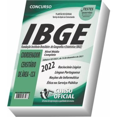 Imagem de Apostila IBGE - Coordenador Censitário de Àrea - CCA - CURSO OFICIAL