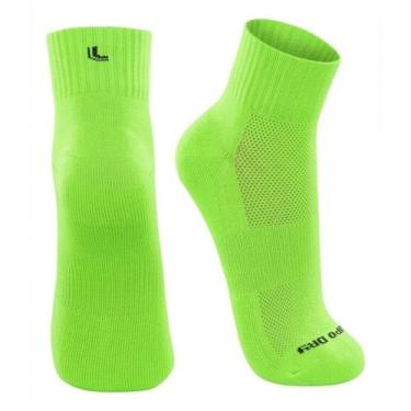 Imagem de Meia Lupo Ind Sport Poliamida, Verde Neon, 41/44