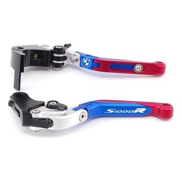 Imagem de Manete Esportivo Extensível Bmw S1000r Gravado A Laser - Special Lever