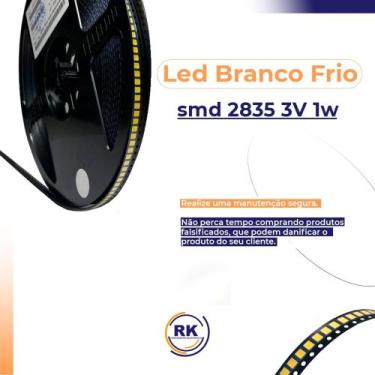 Imagem de Kit 50 Led Backlight Tv LG 2835 Smd 1w 3v Original - Compativel