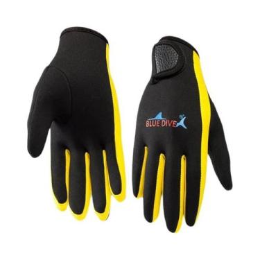 Imagem de Luvas Quentes De Neoprene De 1,5mm Para Mergulho, Surf, Pesca Submarin