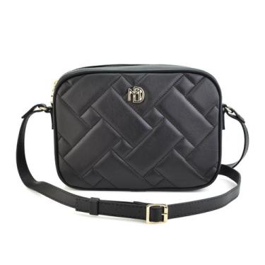 Imagem de Bolsa Modare Napa Feminino Preta Transversal Elegante -, Preto, UN
