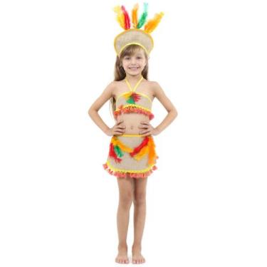Imagem de Fantasia Índia Infantil - Carnaval - Sulamericana, UNICA, M