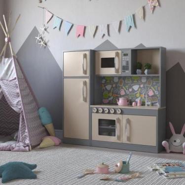 Imagem de Cozinha Infantil Completa C/ Microondas Forno Fogão E Refrigerador Hel