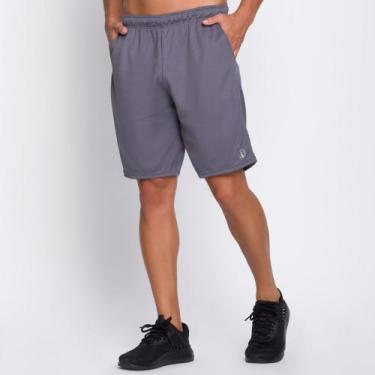 Imagem de Bermuda Selene Dry Fit Com Bolso 25110.002, Chumbo, GG