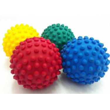 Imagem de Bola Cravo Para Massagem e Fisioterapia TM 471 - Tima