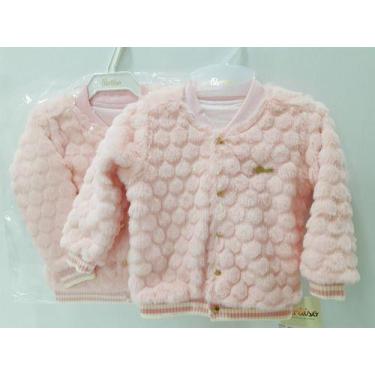 Imagem de Casaquinho Luxo Bebe Menina Paraiso Inverno Casaco Ref 10295 - Paraíso