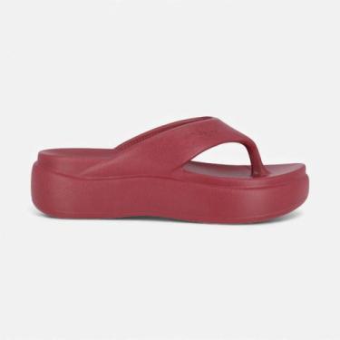 Imagem de Tamanco Piccadilly Flatform Marshmallow Vinho, Ruby, 35
