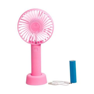Imagem de Mini Ventilador Portátil Recarregável Multiuso USB - Western
