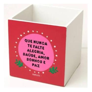 Imagem de Porta Lapis Que Nunca Nos Falte Alegria - Papelote