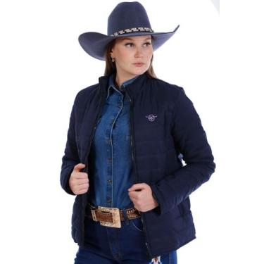 Imagem de Jaqueta Feminina Matelassê Preta - Rodeo Farm, GG