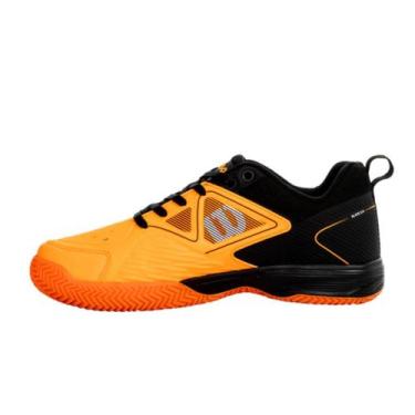 Imagem de Tênis Wilson Slice 3.0 Clay Court Preto e Laranja 43