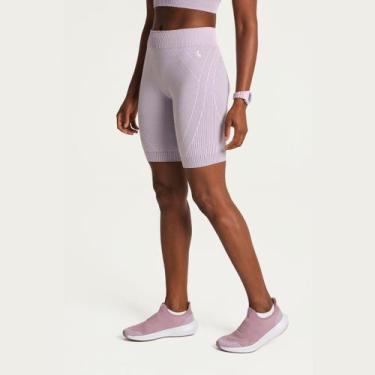 Imagem de Bermuda feminina esportiva lupo af max 71311, P, Lavanda suave